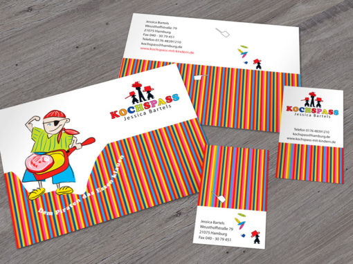 Logoentwicklung, Geschäftsausstattung, Illustrationen, Website